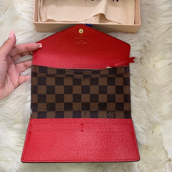 Louis Vuitton DAMIER EBENE JOSEPHINE WALLET - Picture 6 of 8